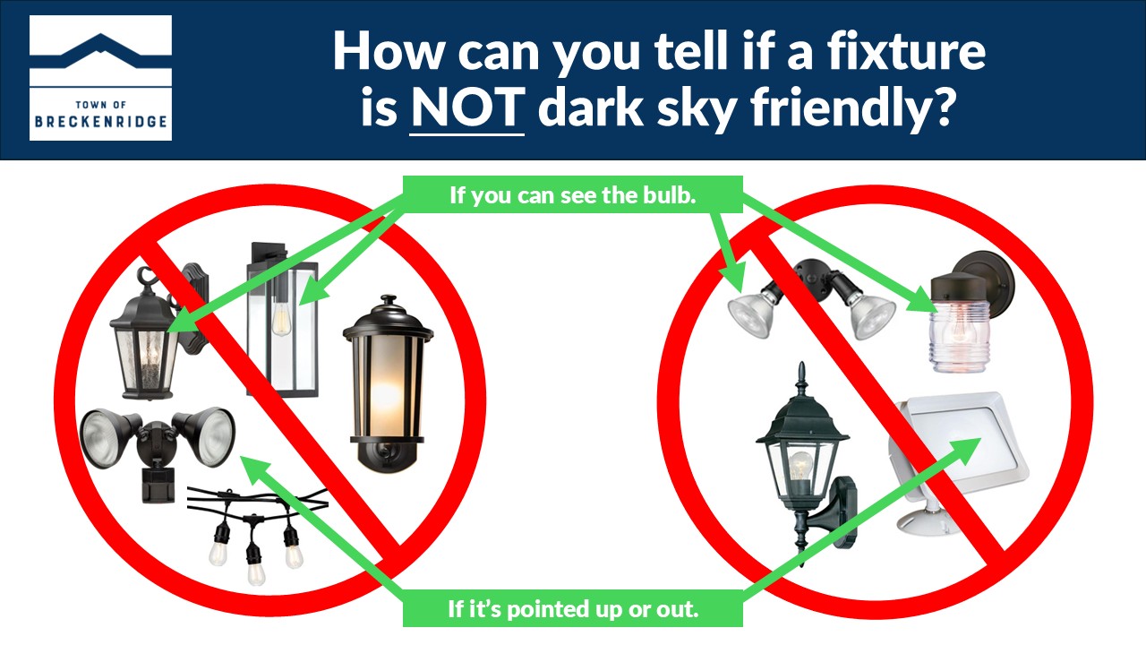 What does a noncompliant light look like